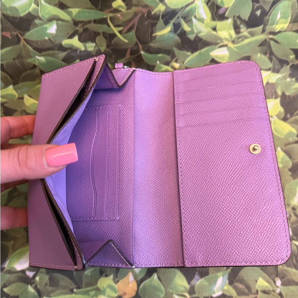 Coach Purple Women's Wristlet - Picture 9 of 10